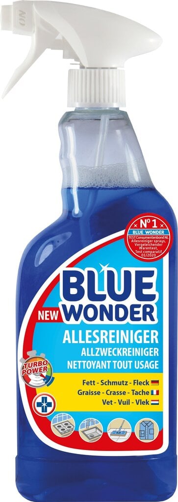 Blue Wonder spēcīgs universāls tīrītājs (750 ml) цена и информация | Tīrīšanas līdzekļi | 220.lv