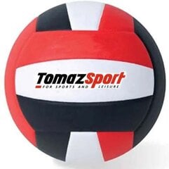 Волейбольный мяч Tomaz Sport Черный-Красный цена и информация | Волейбольные мячи | 220.lv