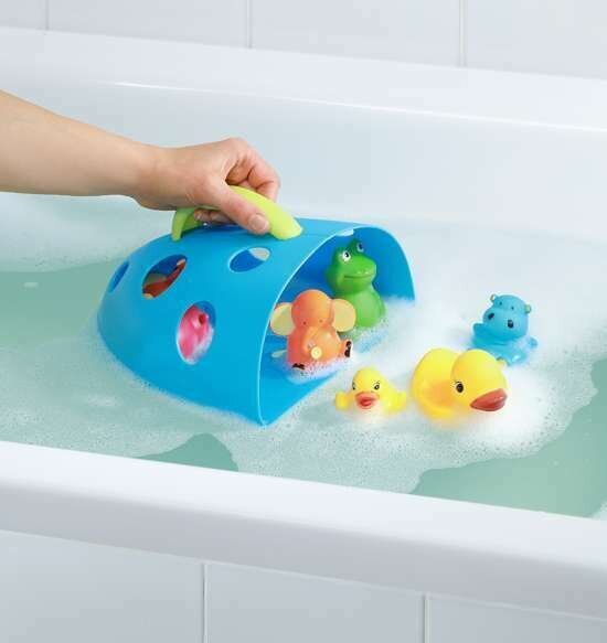 Akuku Art.A0346 bērnu vannas rotaļlietu spainītis цена и информация | Rotaļlietas zīdaiņiem | 220.lv