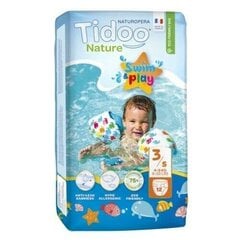 Tidoo Nature Swim &amp; Play  Art.142616  Эко подгузники для бассейна S размер,4-9 кг,12 шт. цена и информация | Подгузники | 220.lv