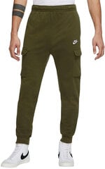 Мужские штаны Nike M Nsw Club Ft Cargo Pant Khaki CZ9954 326 CZ9954 326/L-T цена и информация | Мужская спортивная одежда | 220.lv