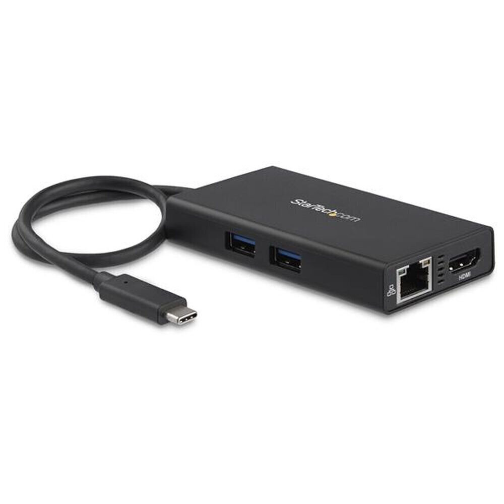 3 ligzdu USB centrmezgls Startech DKT30CHPD цена и информация | Adapteri un USB centrmezgli | 220.lv