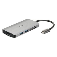 3 ligzdu USB centrmezgls D-Link DUB-M810 цена и информация | Адаптеры и USB разветвители | 220.lv