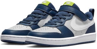 Детские кроссовки Nike Court Borough Low 2 BQ5451 016/2.5, синие/серые цена и информация | Стильные кеды для детей | 220.lv