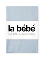 La Bebe™ Satin 75x75 Art.40187 Grey Mazuļu dabīgas kokvilnas autiņš izm.75x75 cm cena un informācija | Pārtinamās virsmas un autiņi | 220.lv