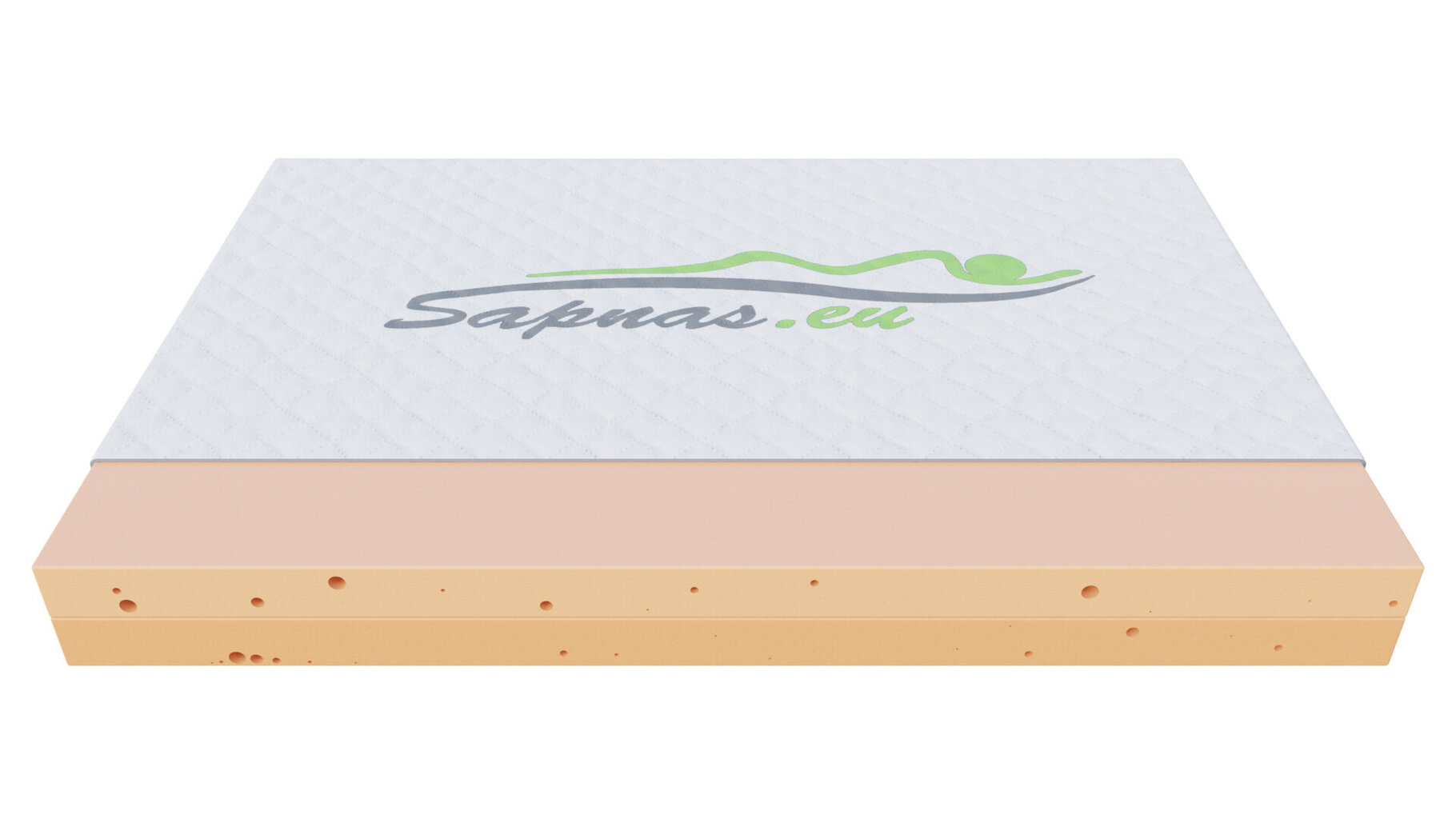 Cietais poliuretāna matracis SAPNAS 20, 120x200 cm cena un informācija | Matrači | 220.lv
