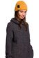 BK059 Cepure ar pinumu un nozīmīti - dzeltena cena un informācija | Sieviešu cepures | 220.lv