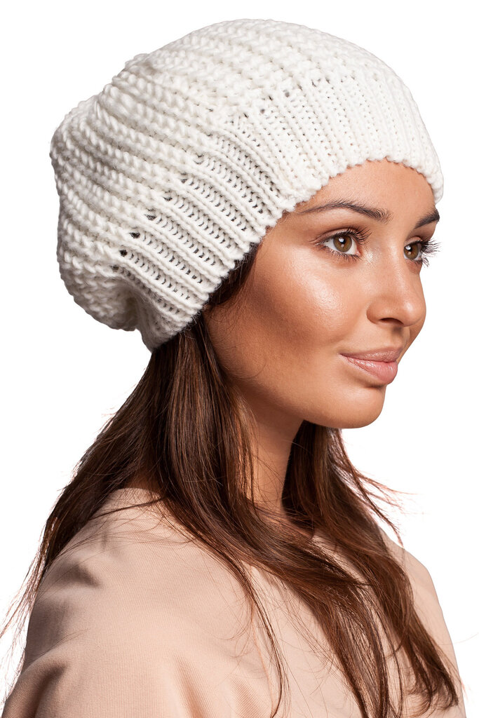 BK060 Berete - gandrīz balta цена и информация | Sieviešu cepures | 220.lv