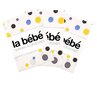 La Bebe™ Set 75x75(3) Art.111514 Color dots Kokvilnas Autiņu komplekts 75x75 cm (3 gab.) cena un informācija | Autiņbiksītes | 220.lv