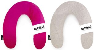 Подкова для сна, кормления малыша La Bebe™ Rich Maternity Pillow Art.15693 Raspberry, 30x104 cм цена и информация | Подушки для беременных и кормящих | 220.lv