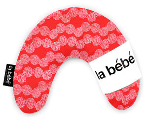 Подкова для сна, кормления малыша La Bebe™ Mimi Nursing Cotton Pillow Art.15743 Red/Pink Dots 19x46 cм цена и информация | Подушки для беременных и кормящих | 220.lv