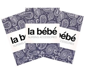 Комплект детских пеленочек [хлопок/сатин] 75x75cм (3 шт.) La Bebe™ Set Art.111631 цена и информация | Подгузники | 220.lv