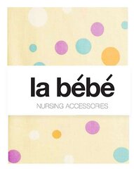 La Bebe™ Cotton 75x75 Art.111636 Dots Mazuļu dabīgas kokvilnas autiņš izm. 75x75 cm cena un informācija | Autiņbiksītes | 220.lv