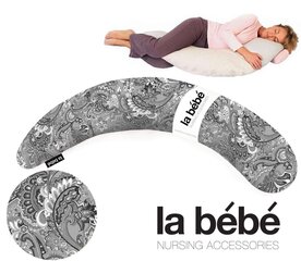 La Bebe™ spilvens grūtniecēm ar sintepona pildījums (īpaši mīksts un kluss pildījums)185cm cena un informācija | Grūtnieču spilveni | 220.lv