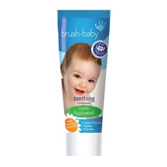 Детская зубная паста для прорезывающихся зубов от 0-2 лет Brush Baby Toothpaste Art.BRB091, 50 мл цена и информация | Зубные щетки, пасты | 220.lv