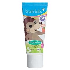 Brush Baby Toothpaste Art.BRB03 Zobu pasta bez fluorīda, zemeņu (0-2 gadi) 50 ml cena un informācija | Zobu pastas, birstes | 220.lv