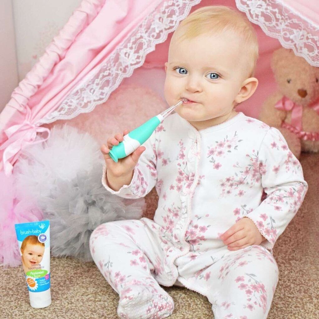 Brush Baby Toothpaste Applemint Art.BRB127 Zobu pasta (0-3 gadi) 50 ml cena un informācija | Zobu pastas, birstes | 220.lv