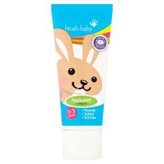 Детская зубная паста от 0-3 лет Brush Baby Toothpaste Applemint Art.BRB127, 50 мл цена и информация | Зубные щетки, пасты | 220.lv