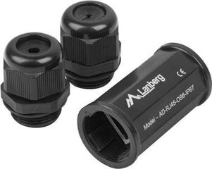 Lanberg AD-RJ45-OS6-IP67 цена и информация | Адаптеры и USB разветвители | 220.lv