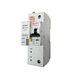 TUYA viedais 1 kontaktu automātiskais drošinātājs - slēdzis, Wi-Fi, RS485, 16 A cena un informācija | Elektrības slēdži, rozetes | 220.lv