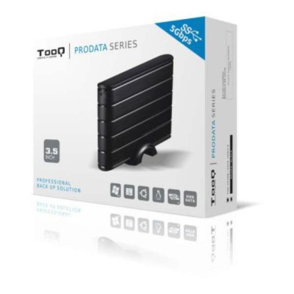 TooQ TQE-3530B HDD цена и информация | Ārējie cietie diski | 220.lv