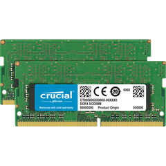 Operatīvā atmiņa Crucial, DDR4 16GB, DIMM 260-PIN cena un informācija | Crucial Datortehnika | 220.lv