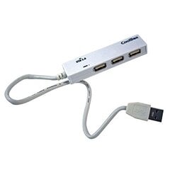 USB centrmezgls CoolBox COO-H413 цена и информация | Адаптеры и USB разветвители | 220.lv