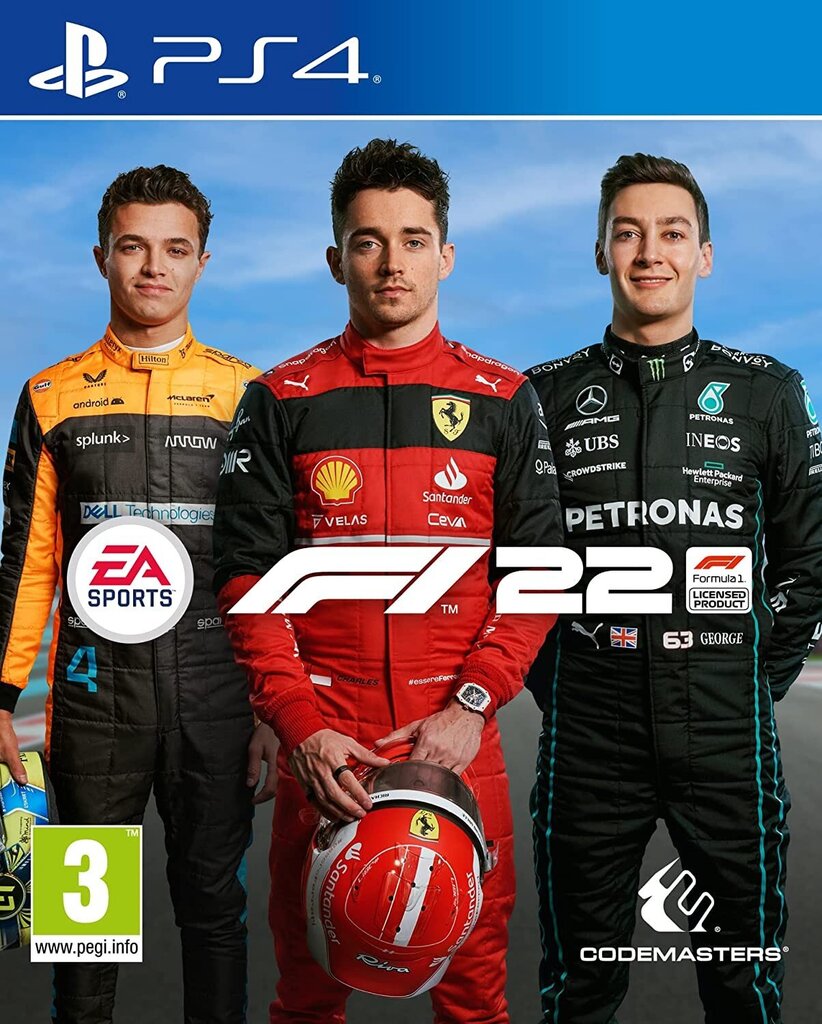 Datorspēle PS4 F1 2022 цена и информация | Datorspēles | 220.lv