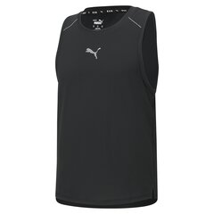 Skriešanas krekls vīriešiem Puma RUN COOLadapt Singlet M Puma – 52019701, melns цена и информация | Мужская спортивная одежда | 220.lv