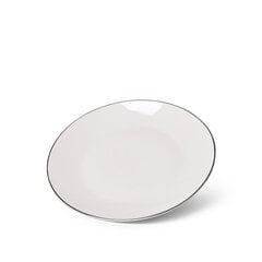 Šķīvis ALEKSA 20 cm (porcelāns) cena un informācija | Trauki, šķīvji, pusdienu servīzes | 220.lv