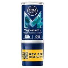 Dezodorants Nivea Magnesium Dezodorant Dry 48H - Roll-on, 50 ml cena un informācija | Dezodoranti | 220.lv