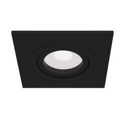 Spotlampa Maytoni Downlight, melnā krāsā DL024-2-01B cena un informācija | Griestu lampas | 220.lv