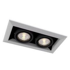 Spotlampa Maytoni Downlight baltā krāsā DL008-2-02-W cena un informācija | Griestu lampas | 220.lv