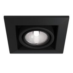 Spotlampa Maytoni Downlight, melnā krāsā DL008-2-01-B cena un informācija | Griestu lampas | 220.lv