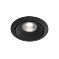 Spotlampa Maytoni Downlight, melnā krāsā DL031-2-L12B