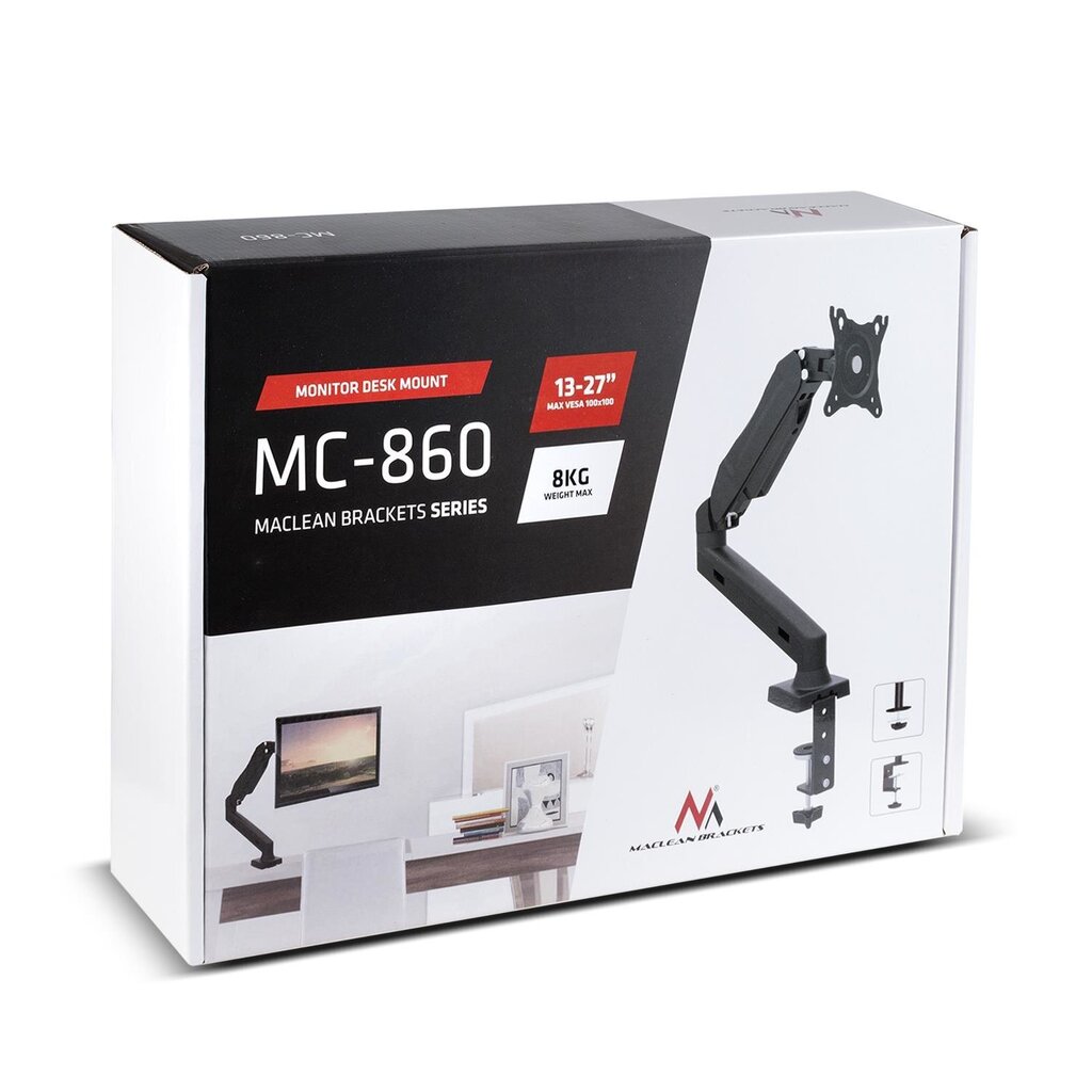 Maclean MC-860 13-27” цена и информация | TV kronšteini | 220.lv