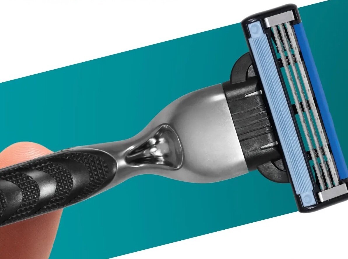 Skuvekļa galviņas Gillette Mach 3, 5 gab. cena un informācija | Skūšanās piederumi, kosmētika | 220.lv