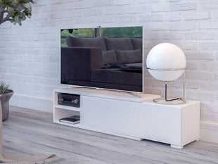 TV galds Augustin-balts (balts) cena un informācija | TV galdiņi | 220.lv