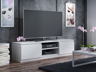 TV galds Kiosaki 140-balts (balts) cena un informācija | TV galdiņi | 220.lv