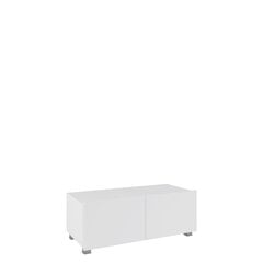 TV galds Bralani 100 BR03-balts / balts spīdīgs cena un informācija | TV galdiņi | 220.lv