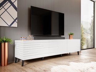 TV galds DOPPO 3D-balts (balts) cena un informācija | TV galdiņi | 220.lv
