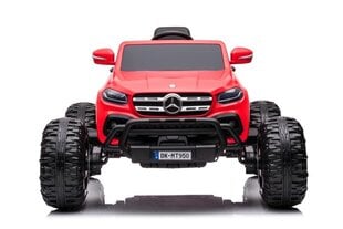 Elektromobilis bērniem Mercedes DK-MT950 4x4, sarkans cena un informācija | Bērnu elektroauto | 220.lv