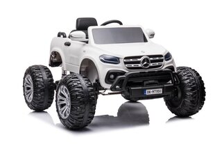 Elektromobilis bērniem Mercedes DK-MT950 4x4, balts cena un informācija | Bērnu elektroauto | 220.lv