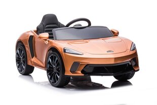Elektromobilis bērniem McLaren GT 12V, zeltains lakots cena un informācija | Bērnu elektroauto | 220.lv