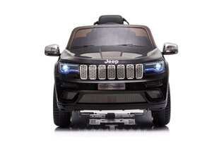 Elektromobilis bērniem Jeep Grand Cherokee JJ2055, melns cena un informācija | Bērnu elektroauto | 220.lv