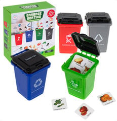 Разделение мусора + Карточный пазл цена и информация | Развивающие игрушки | 220.lv