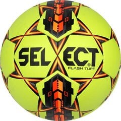 Футбольный мяч Flash Turf 4 2019 IMS 14989, желтый/красный/серый цена и информация | Футбольные мячи | 220.lv