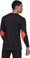 Vīriešu vārtsarga džemperis Adidas Squadra 21 Jersey GN5795, melns/oranžs cena un informācija | Futbola formas un citas preces | 220.lv