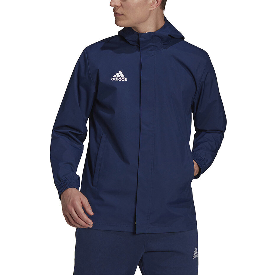 Vīriešu jaka Adidas Entrada 22 H57472, tumši zila cena un informācija | Futbola formas un citas preces | 220.lv