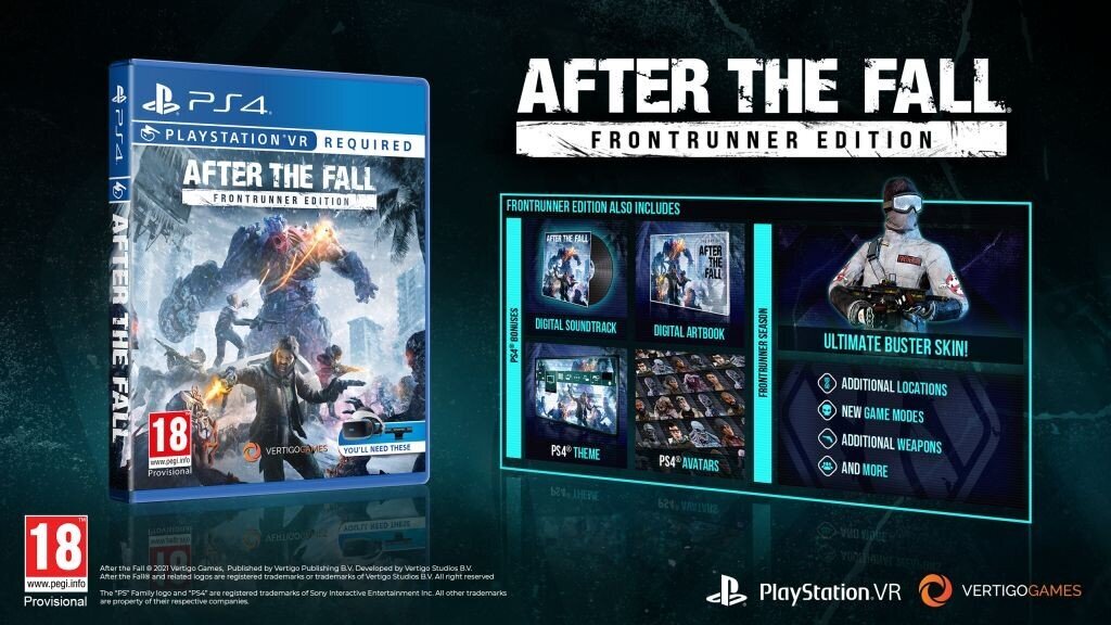 After the Fall: Frontrunner Edition (PSVR) Playstation 4 PS4 spēle cena un informācija | Datorspēles | 220.lv